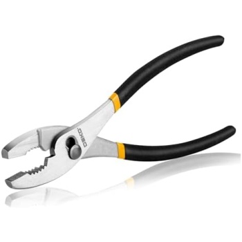 DEKOPRO 10 inch Slip Joint Pliers, Plier with Rubber Grip Handle, High Carbon