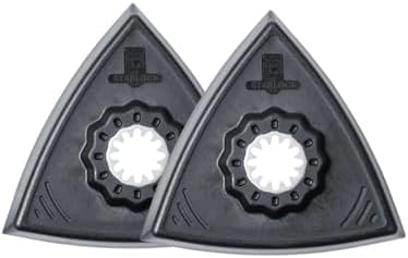 Fein Starlock Triangular Backing Pad Set with Hook & Loop Attachment