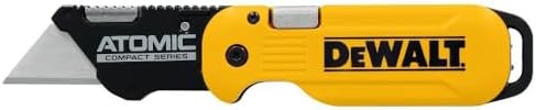 Dewalt Atomic Compact Series Push And Flip Folding Utility Knife