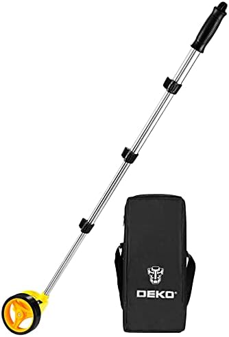 DEKOPRO Measuring Wheel, Measures Up To 99,999 Ft Compact Wheel