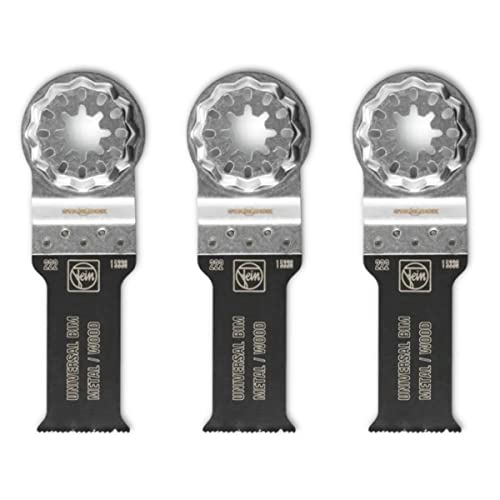 Fein Starlock E-Cut Universal Saw Blade - Precision Cutting for Wood, Drywall