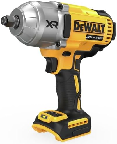 DEWALT 20V MAX Cordless Impact Wrench, 1/2 Impact Gun, High Torque
