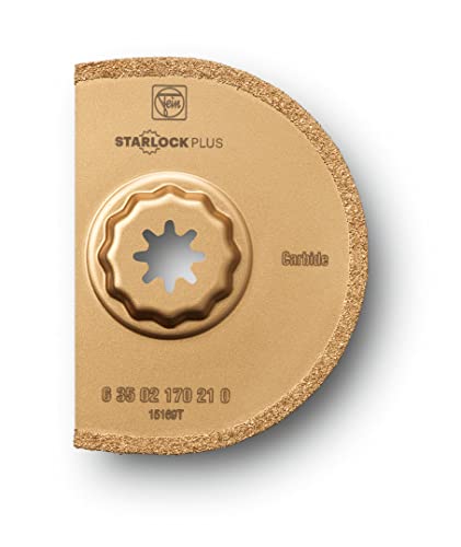 Fein Starlock Carbide Segmented Saw Blade - Precise Tile Grout Removal, Plaster