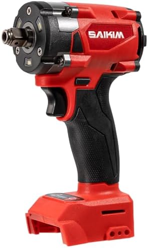 Cordless Impact Wrench 1/2 inch for Milwaukee 18v Battery, 200ft-lbs High Torque