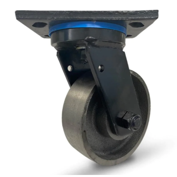 Grip 41966 200mm 1600kg Heavy Duty Cast Iron Swivel Castor