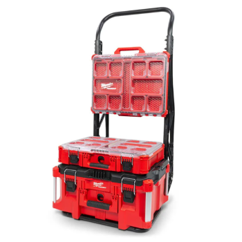MILWAUKEE PACKOUT™ 4 PIECE TROLLEY STORAGE SYSTEM 48228425 48228430 48228431 48228415